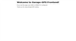 Desktop Screenshot of garage-gps.com